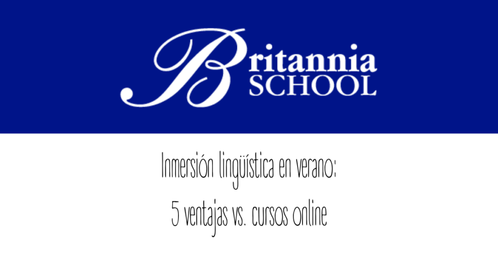 Inmersión lingüistica en verano