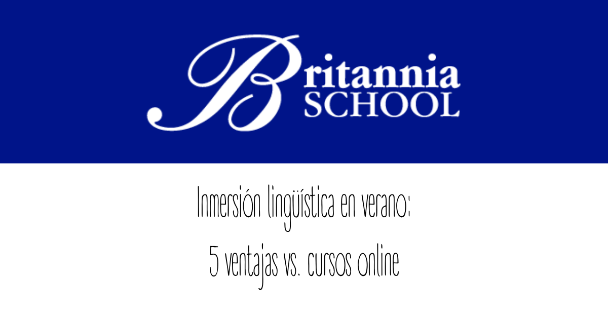 Inmersión lingüistica en verano